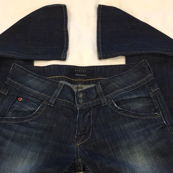 Hudson Jeans left knee rip size 26 style W170DHA - Picture 2 of 8